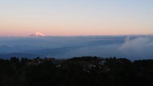 東急ハーヴェストクラブ天城高原から望む富士山