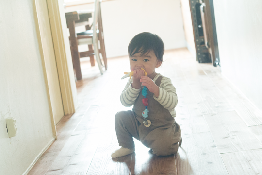 子どもたちが遊びまわる姿を見ると、沖縄に来てよかったなと思う