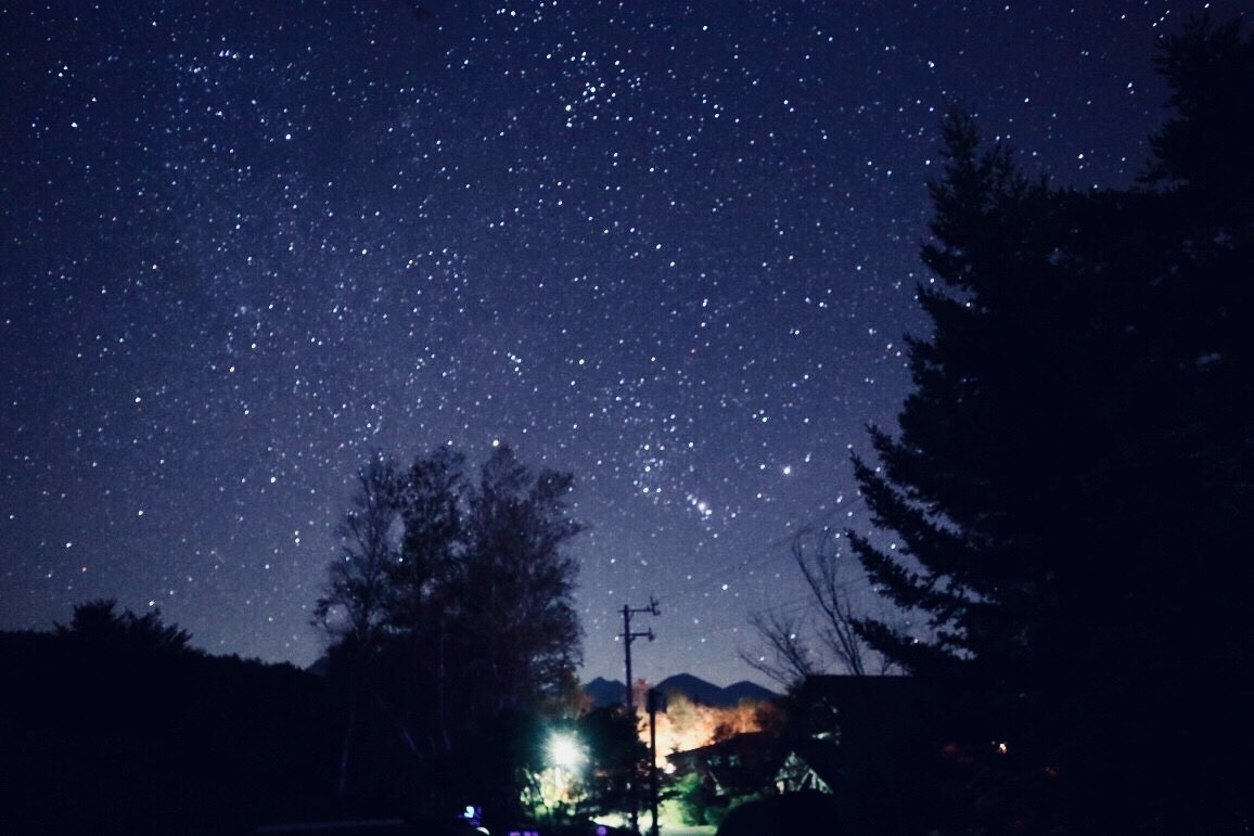 蓼科の星空