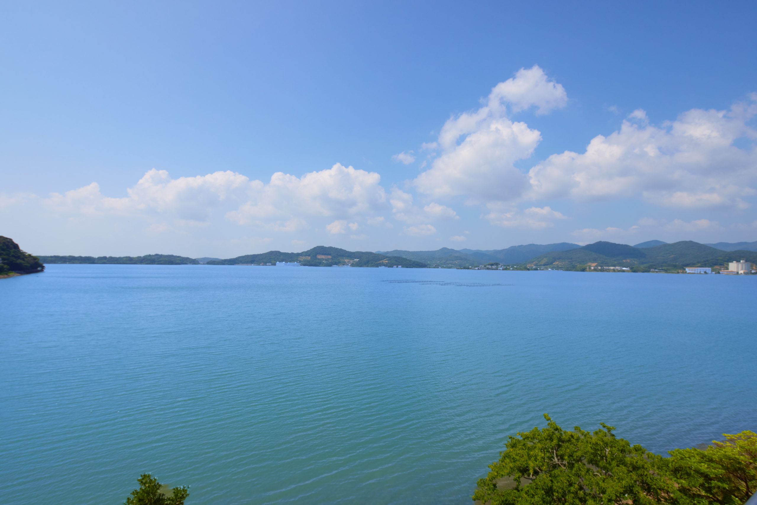 穏やかな表情の浜名湖