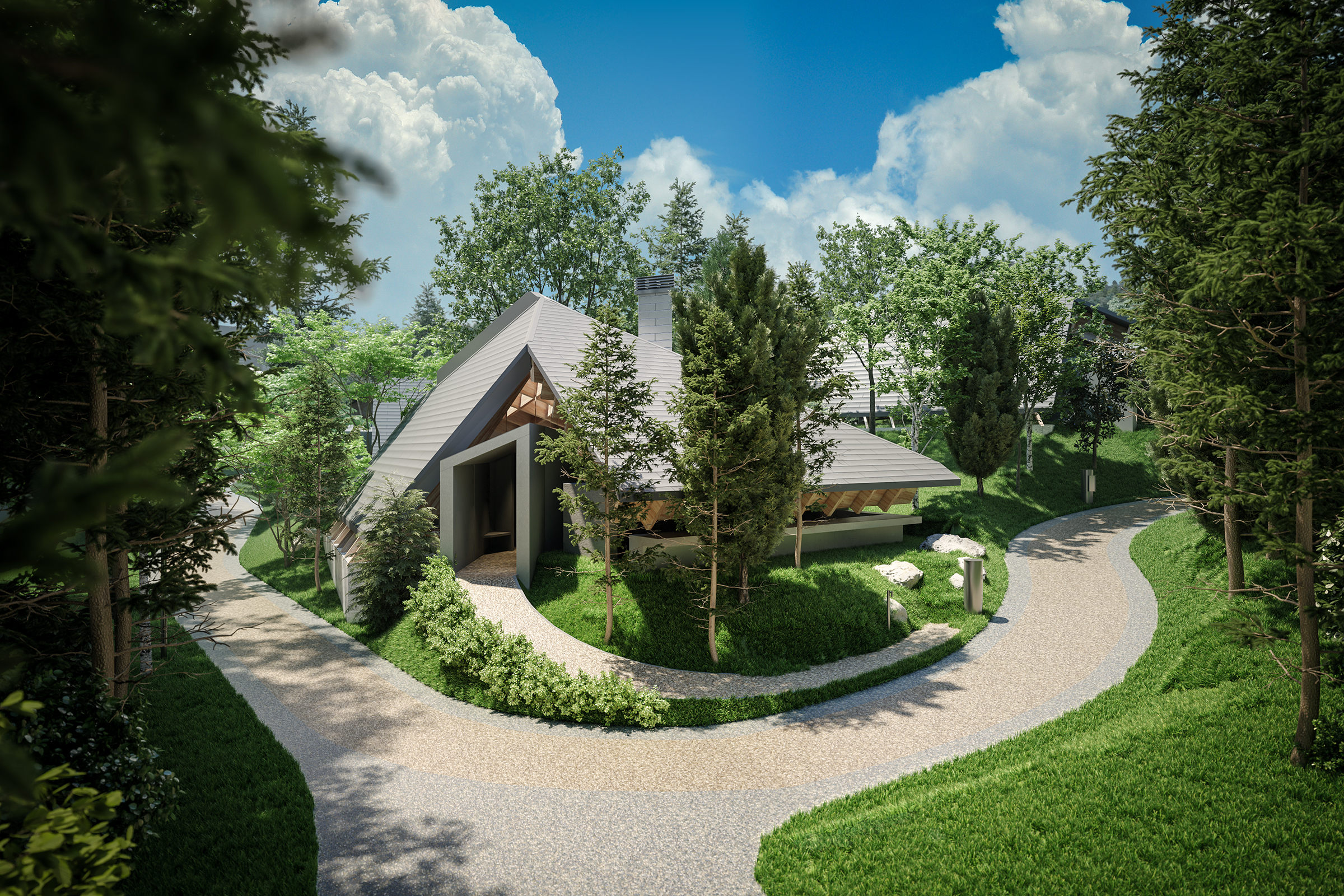 「VIALA草津Retreat green」客室完成予想CG