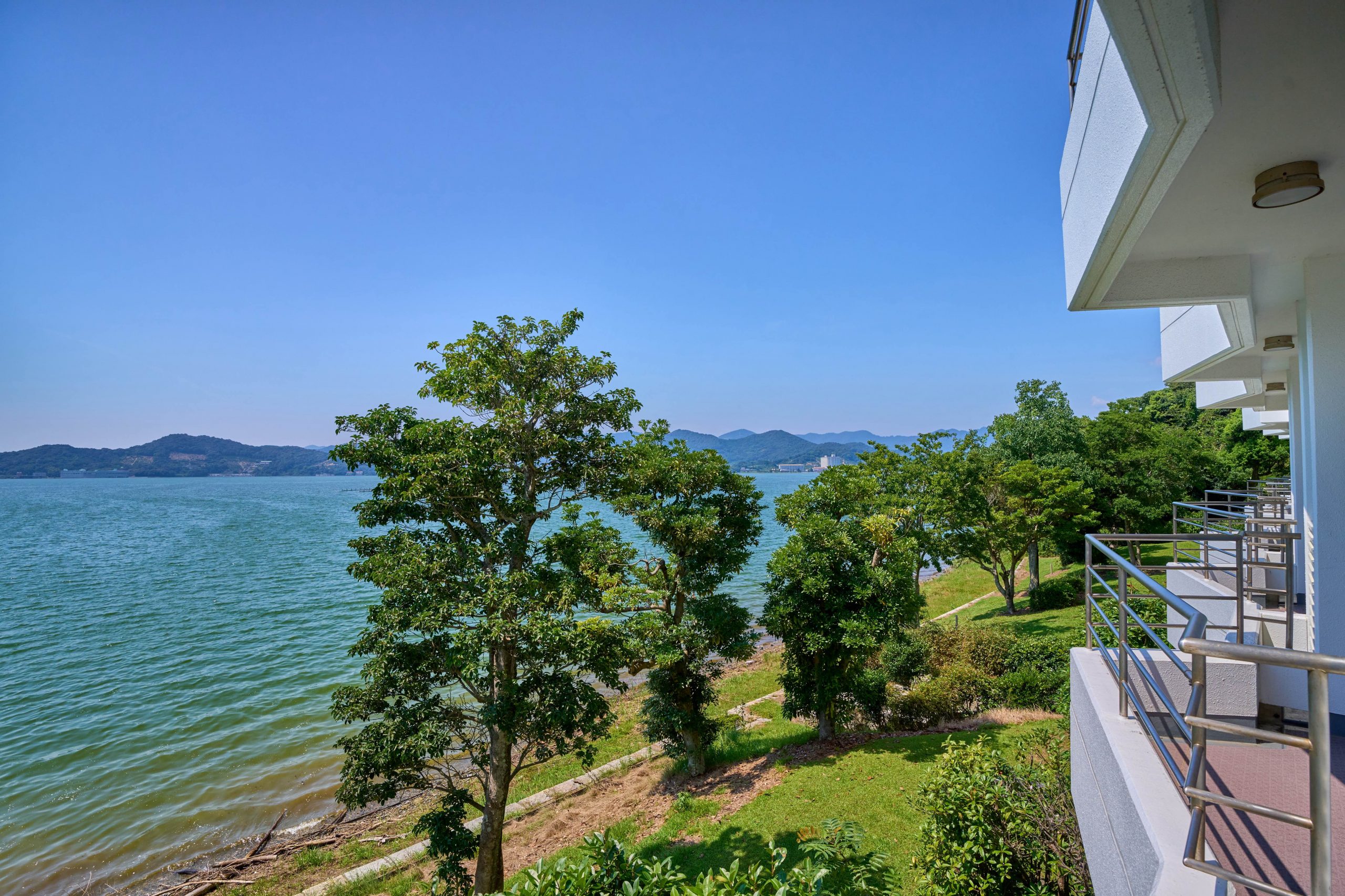 浜名湖-バルコニーからの眺望