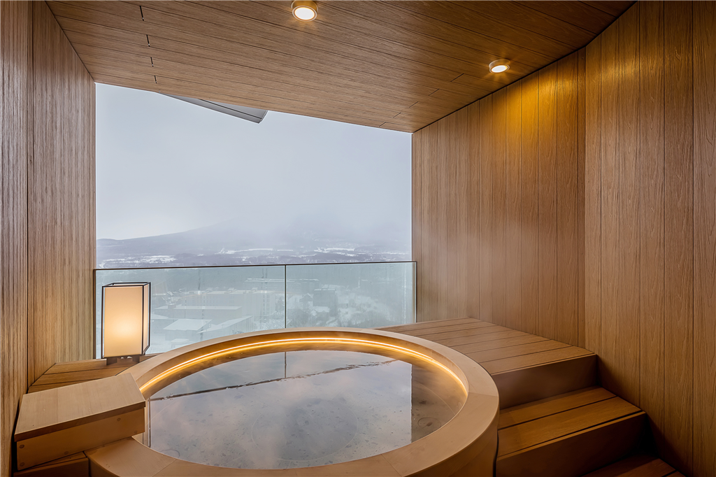 「MUWA NISEKO」インフィニティ温泉