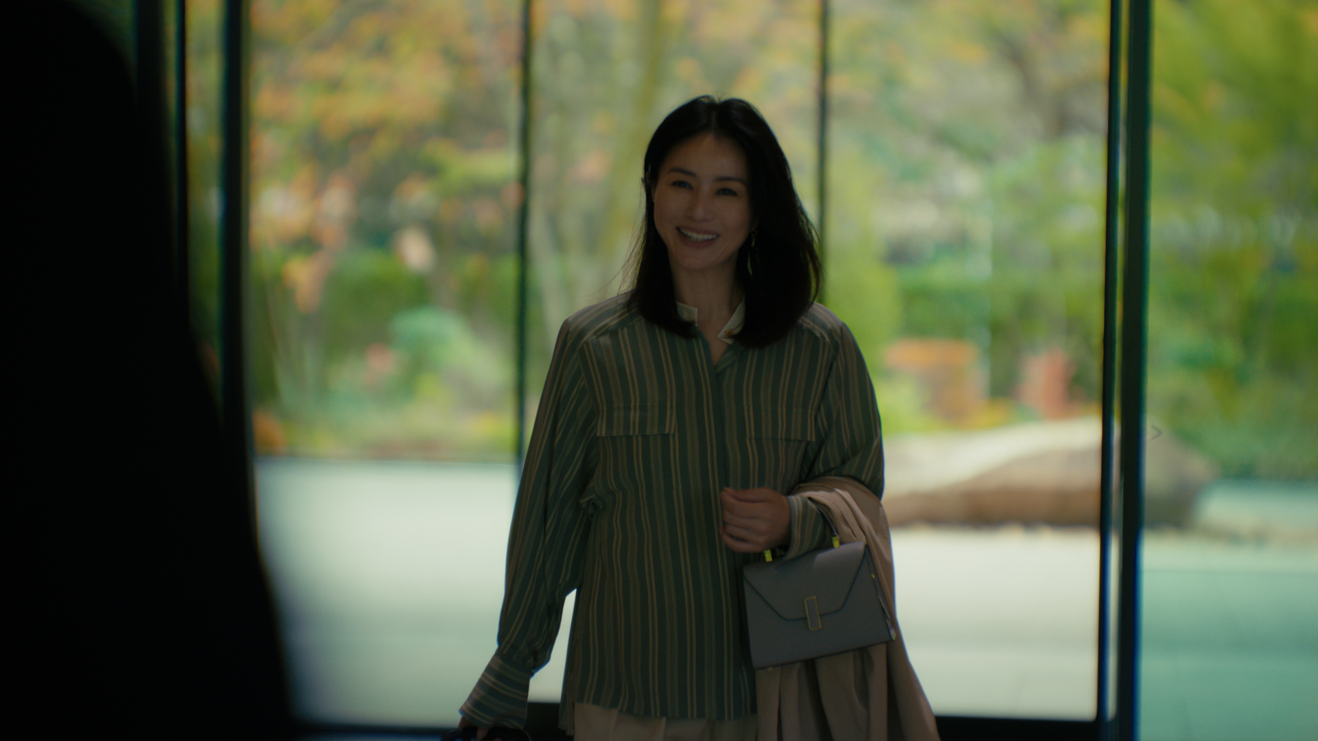 「VIALA鬼怒川渓翠」を訪れる井川遥さん