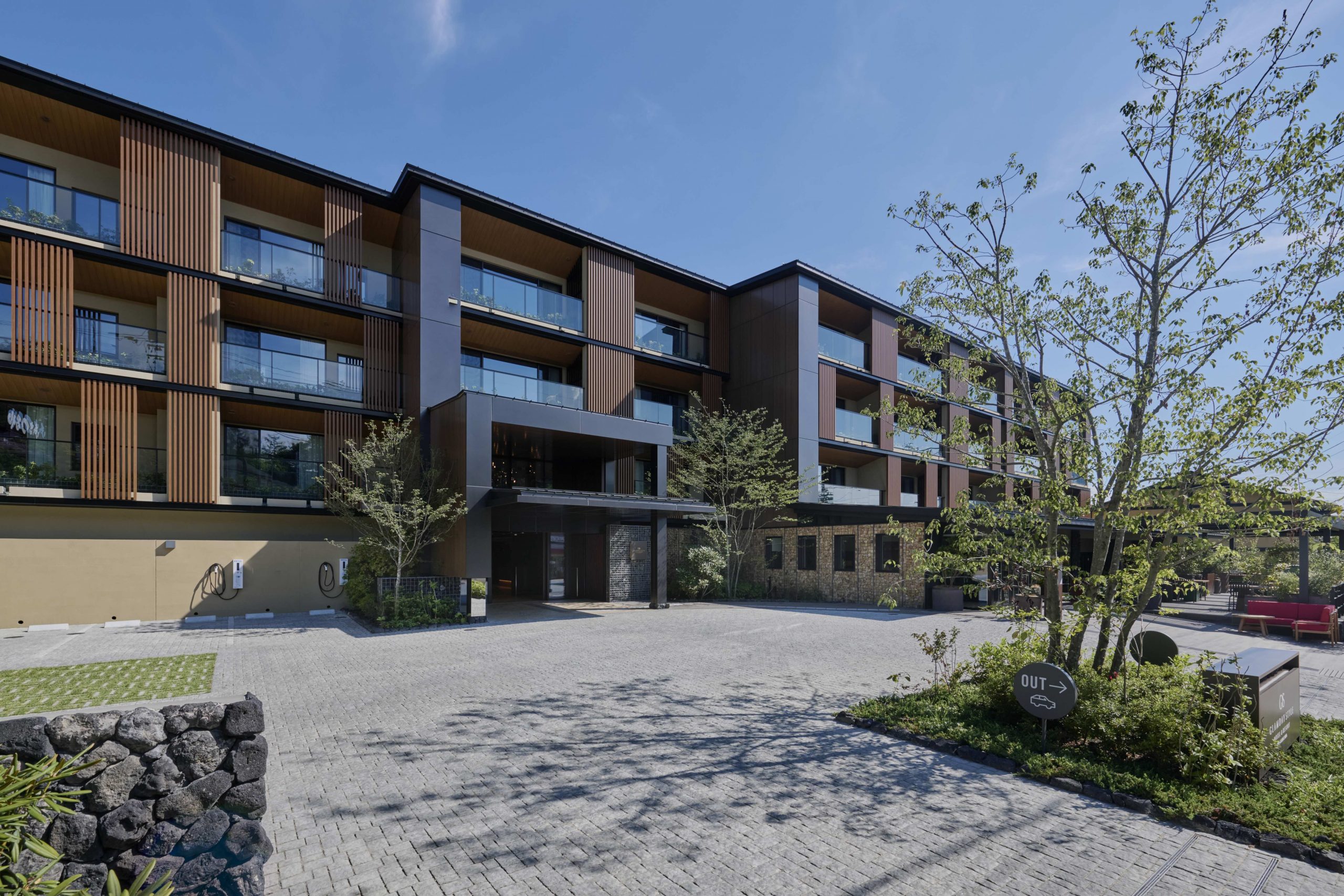 「グランディスタイル ホテル&リゾート旧軽井沢」外観